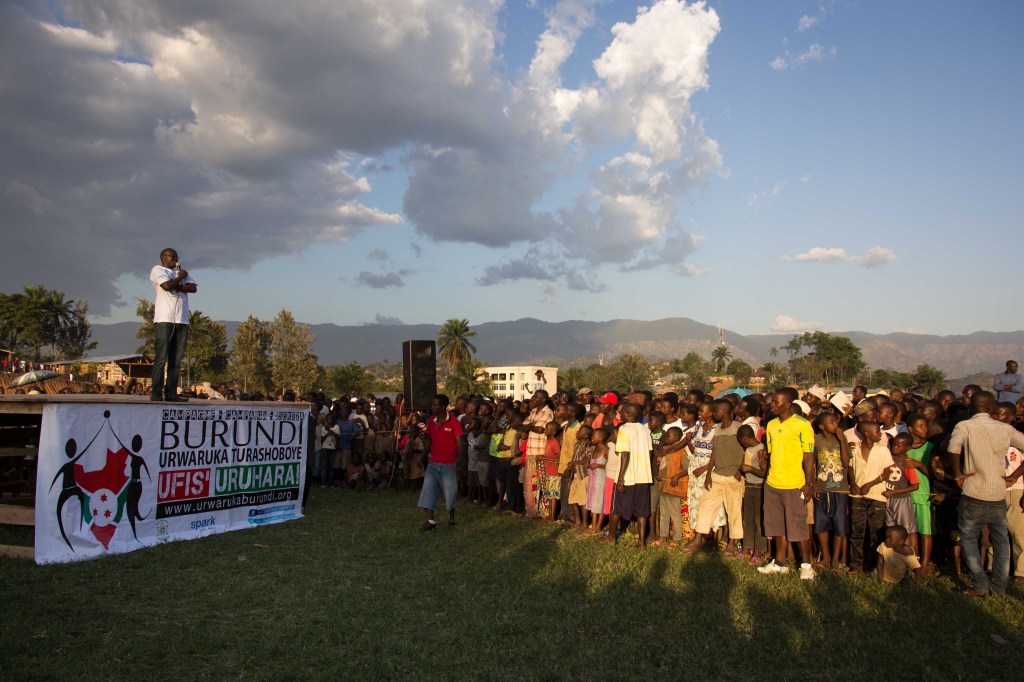 Campaigning in Bubanza